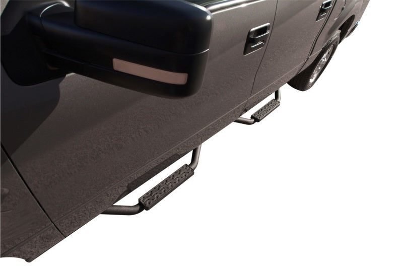 RAM Slimline Side Bars - Rampage 1997-2006 Jeep Wrangler(TJ) Side Bar Drop Step Slimline - Black