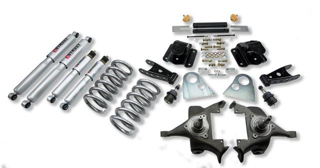 BT Lower Kit w SP Shocks - Belltech LOWERING KIT WITH SP SHOCKS
