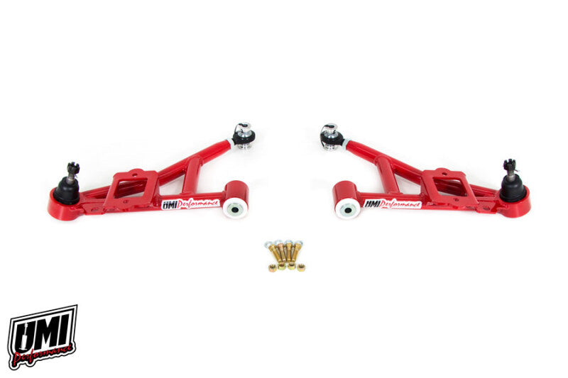 UMI Lower Control Arms - UMI Performance 93-02 GM F-Body Tubular Front Lower A-Arms- Delrin Street