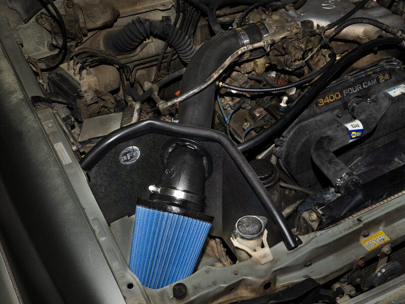 AFE Magnum FORCE Stage-2 Cold Air Intakes - aFe MagnumFORCE Intakes Stage-2 P5R AIS P5R Toyota Tacoma 99-04 4Rnr 99-02 V6-3.4L
