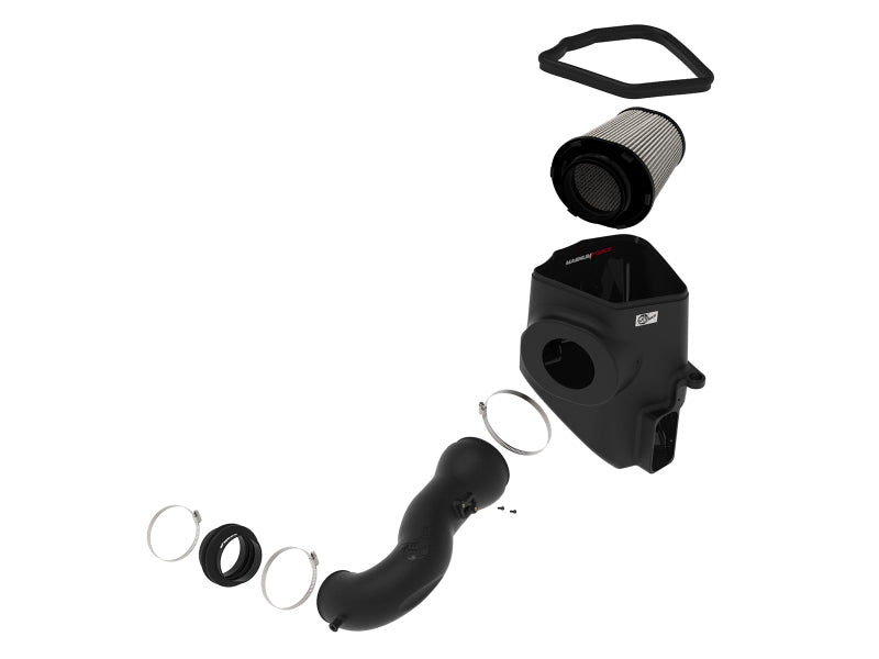 AFE Magnum FORCE Stage-2 Cold Air Intakes - aFe MagnumFORCE Intake Stage-2 Pro Dry S 2019 GM Silverado/Sierra 1500 V8 6.2L