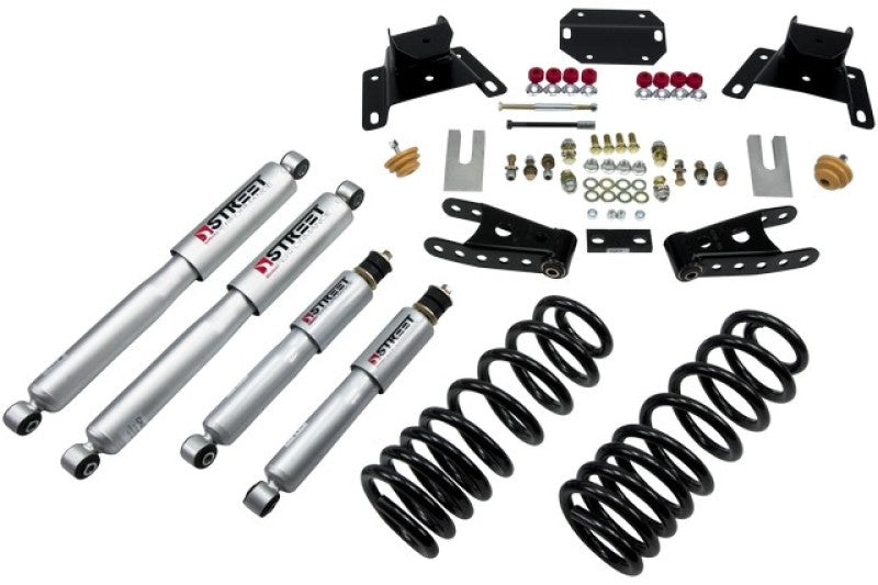 BT Lower Kit w SP Shocks - Belltech LOWERING KIT WITH SP SHOCKS