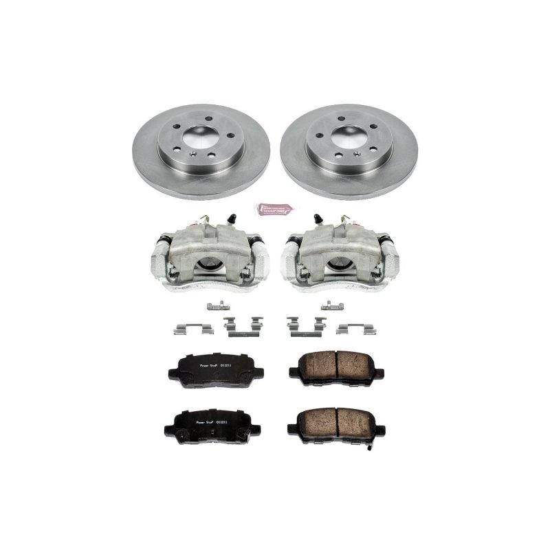 PSB Autospecialty Kit w/Cals - Power Stop 05-09 Buick Allure Rear Autospecialty Brake Kit w/Calipers