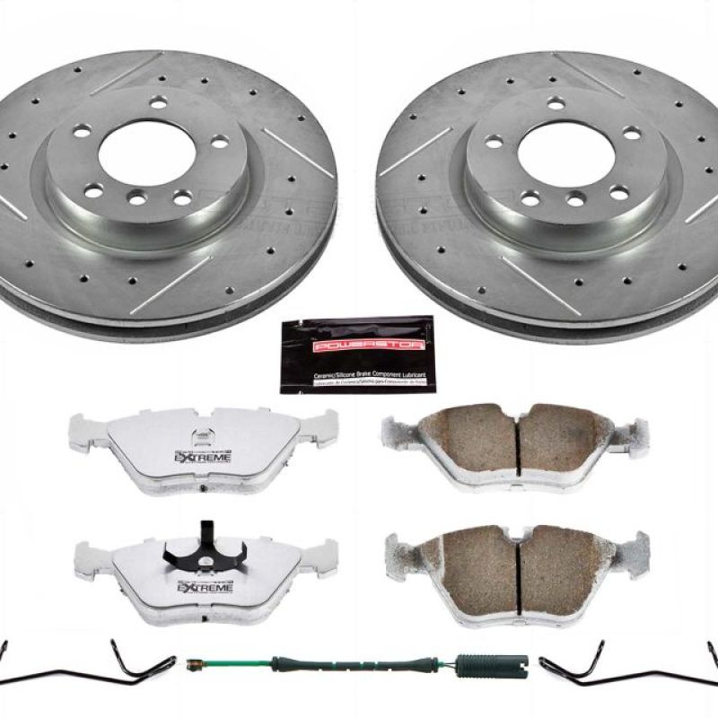 PSB Z26 Street Warrior Kit - Power Stop 95-99 BMW M3 Front Z26 Street Warrior Brake Kit