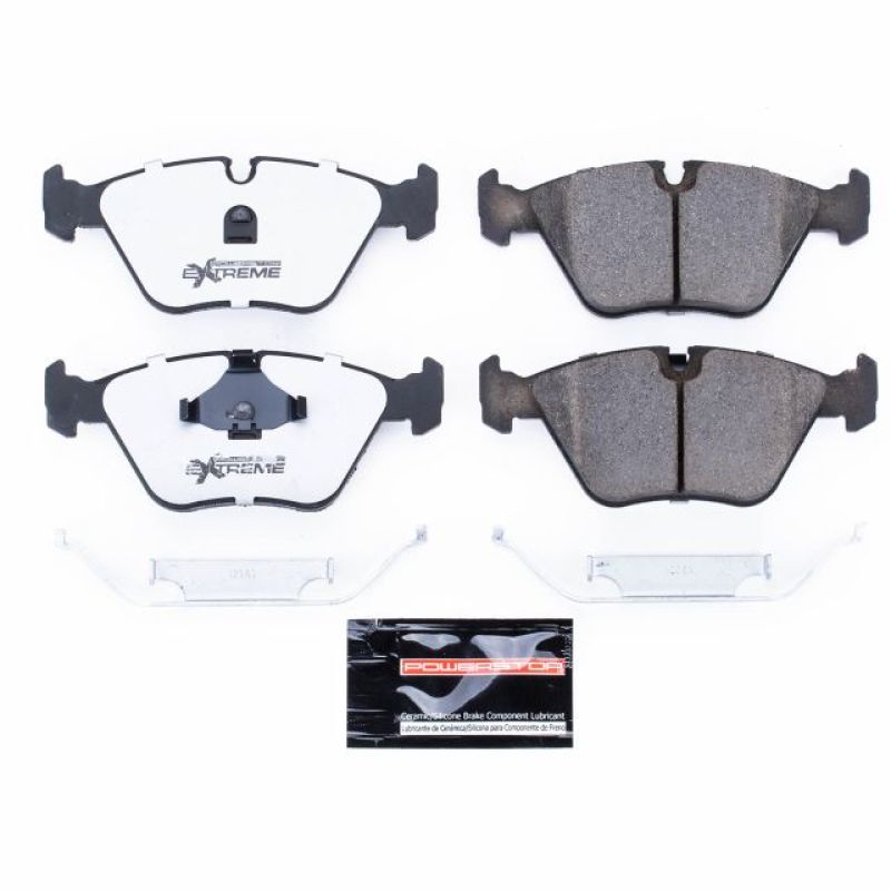 PSB Z26 Extreme Brake Pads - Power Stop 89-91 Audi 200 Front Z26 Extreme Street Brake Pads w/Hardware