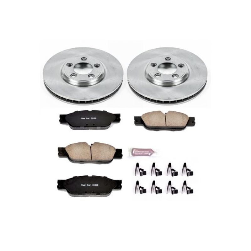 PSB Autospecialty Kit - Power Stop 2005 Jaguar S-Type Front Autospecialty Brake Kit