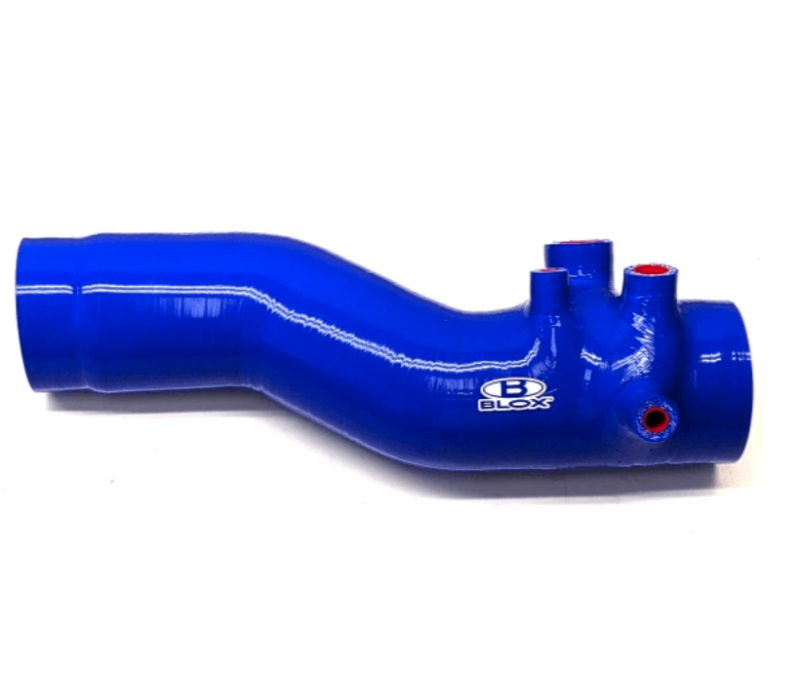 BX Silicone Intake Hoses - BLOX Racing 15-20 Subaru WRX FA20 OEM Performance 3in Turbo Inlet Hose - Blue