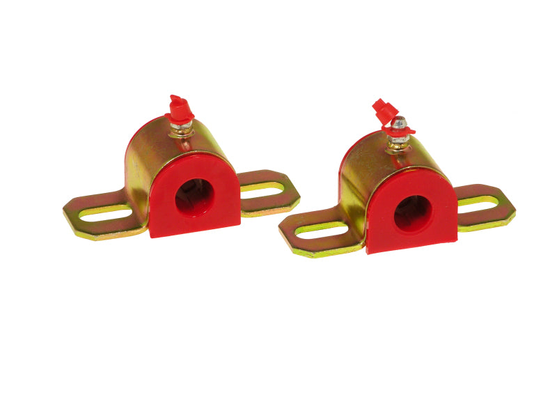 PRO Sway/End Link Bush - Red - Prothane Universal Greasable Sway Bar Bushings - 5/8in - Type A Bracket - Red