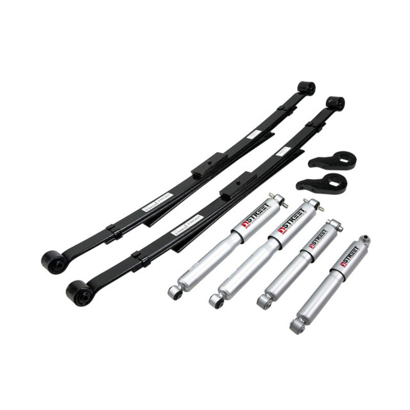 BT Lower Kit w SP Shocks - Belltech LOWERING KIT WITH SP SHOCKS