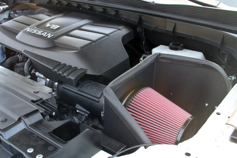 FLO Cold Air Intake - Flowmaster 17-24 Nissan Titan 5.6L Performance Performance Cold Air Intake Kit