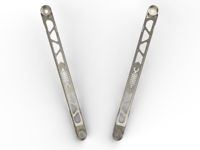 AFE Strut Braces - aFe CONTROL 304 Stainless Steel Front Suspension Strut Brace Raw - Toyota GR Supra (A90) 20-21