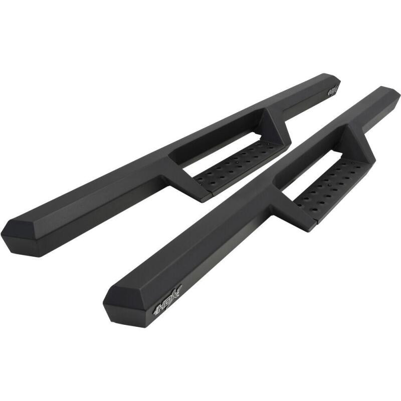WES Nerf Bars - HDX Drop - Westin/HDX 07-17 Jeep Wrangler 2Dr Drop Nerf Step Bars - Textured Black