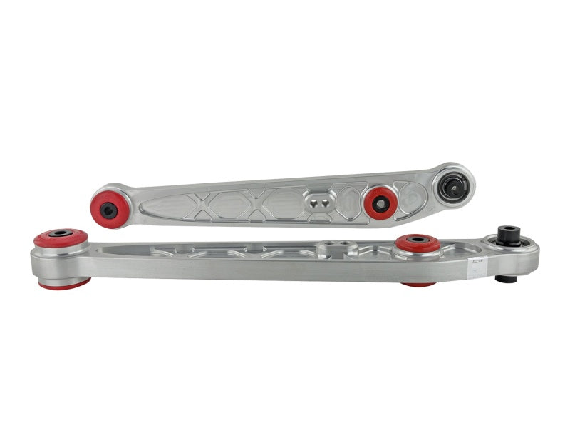 SK Alpha Control Arms - Skunk2 Honda/Acura EK Alpha Series Rear Lower Control Arm Set - Clear