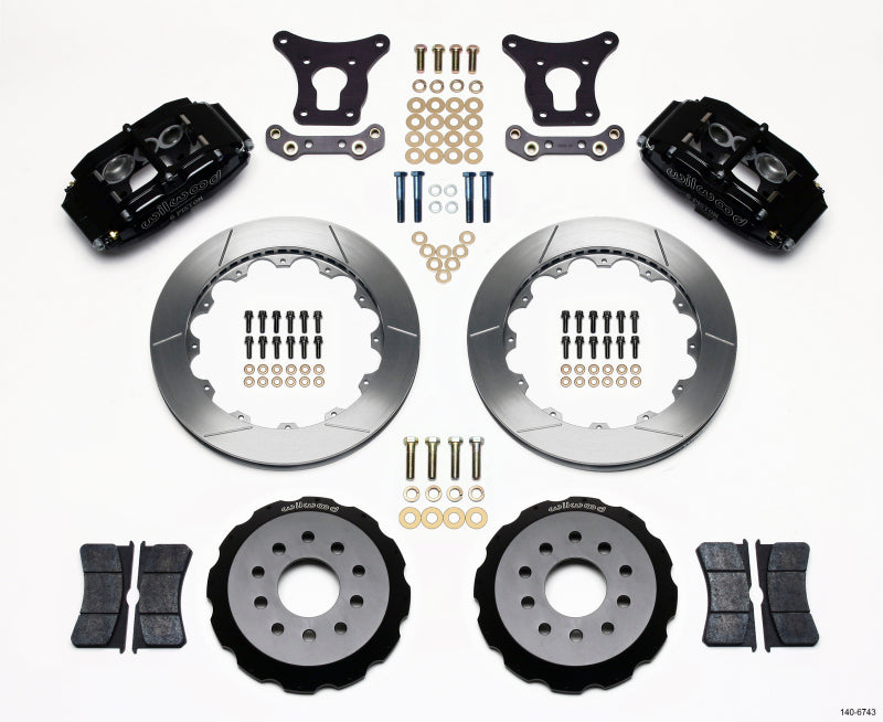 WIL Superlite Brake Kit - Wilwood BNSL6 Front Kit 12.88in 93-97 Camaro/Firebird