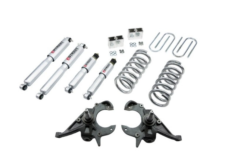 BT Lower Kit w SP Shocks - Belltech LOWERING KIT WITH SP SHOCKS