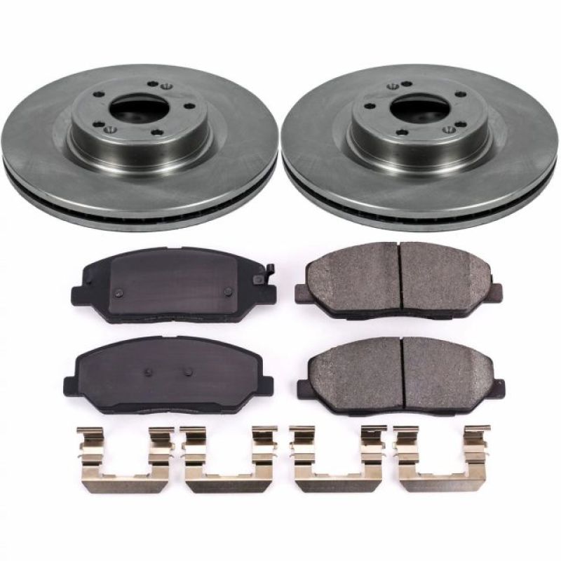 PSB Autospecialty Kit - Power Stop 09-11 Hyundai Genesis Front Autospecialty Brake Kit