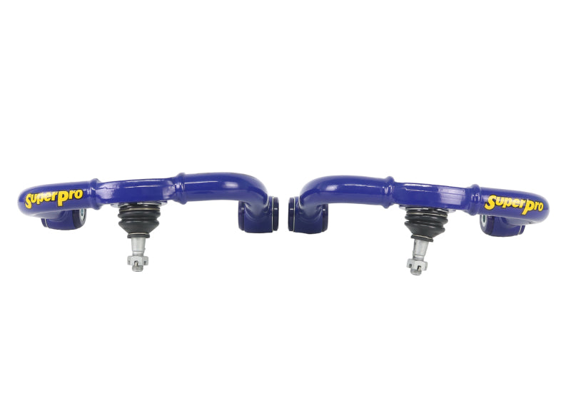 SPR Control Arms - Front - SuperPro 05-21 Nissan Frontier - Fixed Offset Upper Control Arm Set - Camber/Caster Correction