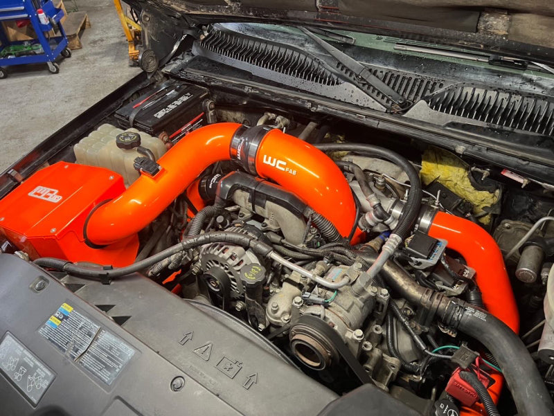 WCF Intake Kit - Stage 2 - Wehrli 04.5-05 LLY Duramax 4in Intake Kit with Air Box Stage 2 - Bengal Blue