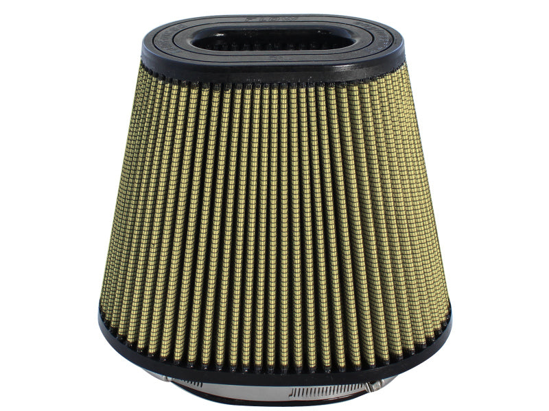 AFE Universal Pro-G 7 Filter - aFe Magnum FORCE Intake Filter w/Pro GUARD 7 (5-1/4x7)IN F x (6-3/8x10)IN B x (4-1/2x6-3/4)IN Tx8IN