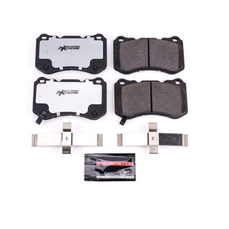 PSB Z26 Extreme Brake Pads - Power Stop 04-08 Acura TL Front Z26 Extreme Street Brake Pads w/Hardware