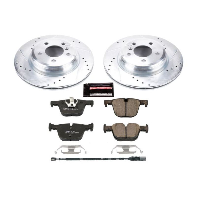 PSB Z23 Evolution Kit - Power Stop 15-16 BMW 328i xDrive Rear Z23 Evolution Sport Brake Kit