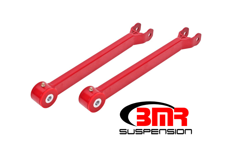 BMR Trailing Arms - BMR 08-17 Challenger Non-Adj. Lower Trailing Arms (Polyurethane) - Red