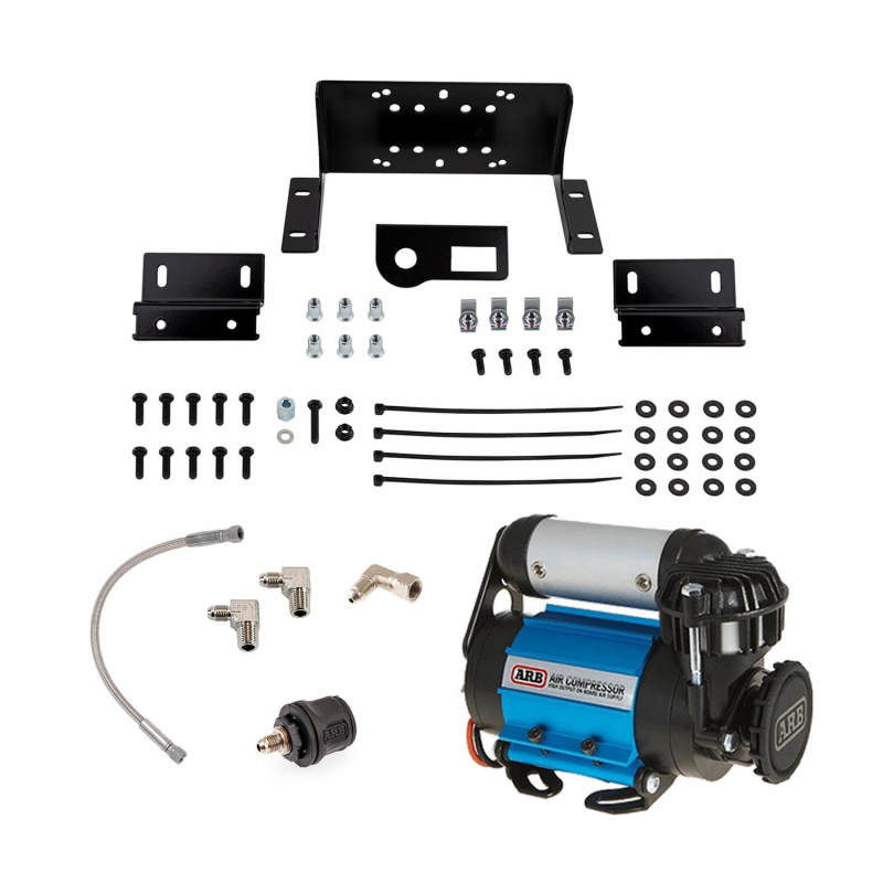 ARB Compressors - ARB High Performance Single On-Board Compressor Kit - 12V 19-20 Ford Ranger SuperCrew
