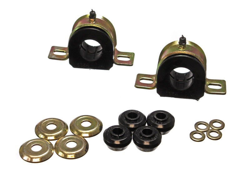 ES Sway Bar Bushings - Black - Energy Suspension 94-01 Dodge Ram 1500 / 94-02 Ram 2500/3500 4WD Black 30mm Front Sway Bar Bushings
