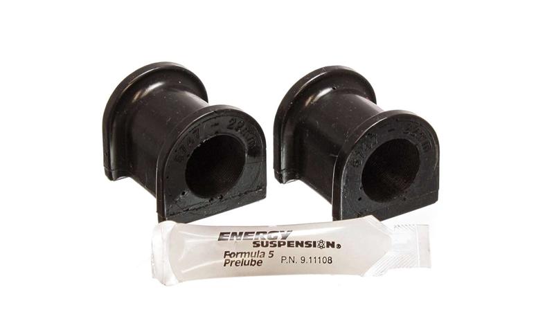 ES Sway Bar Bushings - Black - Energy Suspension 03-05 Mitsubishi Lancer EVO 8 Black 22mm Rear Sway Bar Bushings