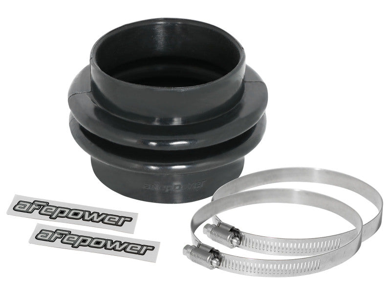 AFE Elbow Reducing Couplers - aFe Magnum FORCE Silicone Replacement Coupling Kit (3-1/8 IN ID to 3 IN) ID x 4in L Straight Reducer
