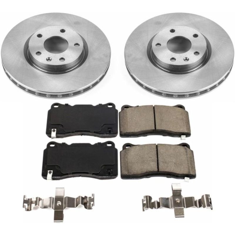 PSB Autospecialty Kit - Power Stop 15-19 Chevrolet Corvette Front Autospecialty Brake Kit