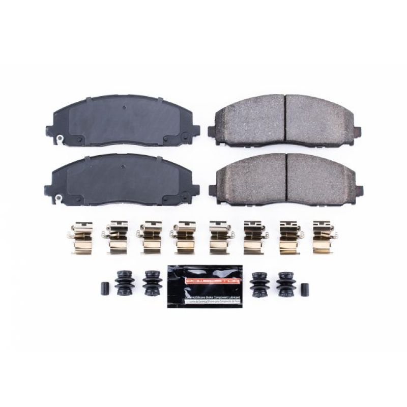 PSB Z23 Evolution Brake Pads - Power Stop 17-19 Chrysler Pacifica Front Z23 Evolution Sport Brake Pads w/Hardware