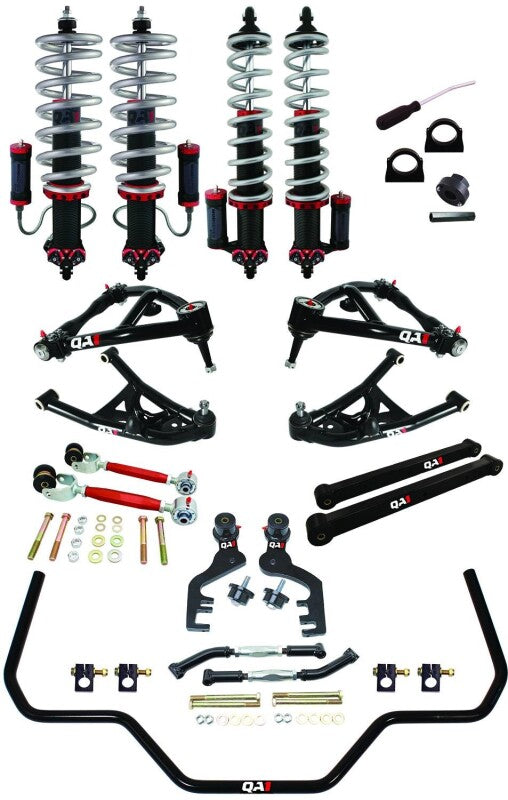 QAP Coil-Overs - Pro Coil - QA1 68-72 GM A-Body Level 3 Drag Kit 2.0 w/ Shocks