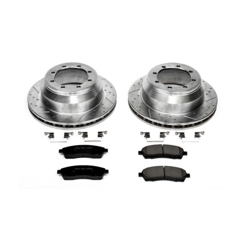 PSB Z23 Evolution Kit - Power Stop 99-04 Ford F-350 Super Duty Rear Z23 Evolution Sport Brake Kit