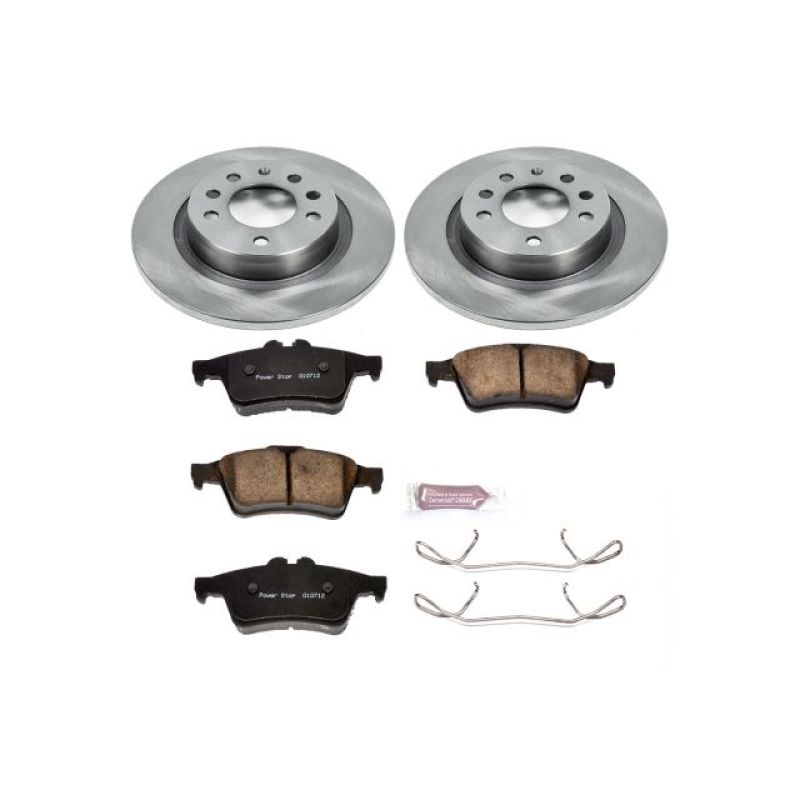 PSB Autospecialty Kit - Power Stop 06-09 Pontiac Solstice Rear Autospecialty Brake Kit