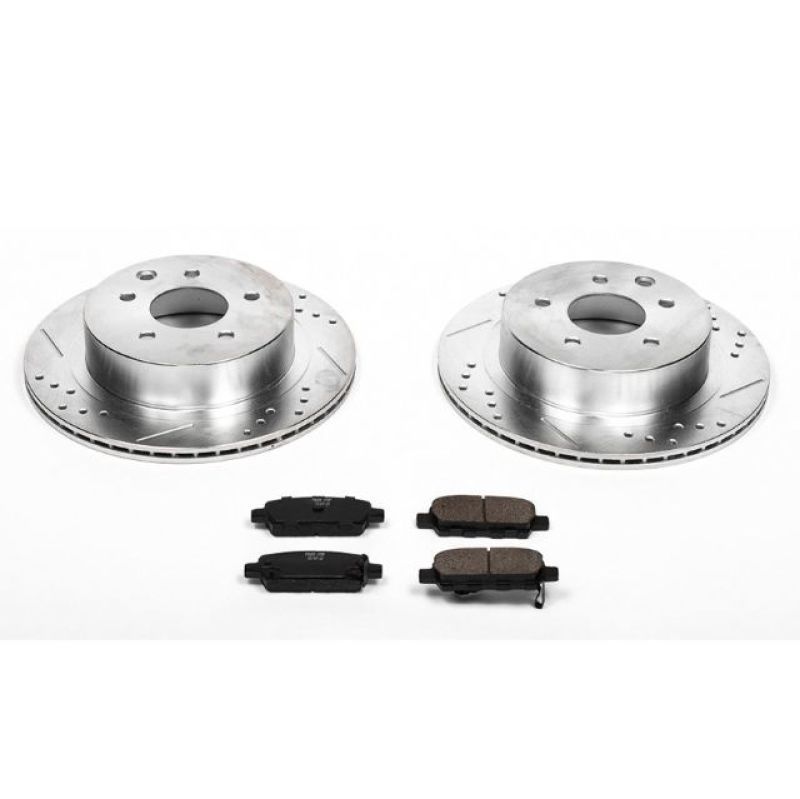 PSB Z23 Evolution Kit - Power Stop 03-05 Infiniti G35 Rear Z23 Evolution Sport Brake Kit