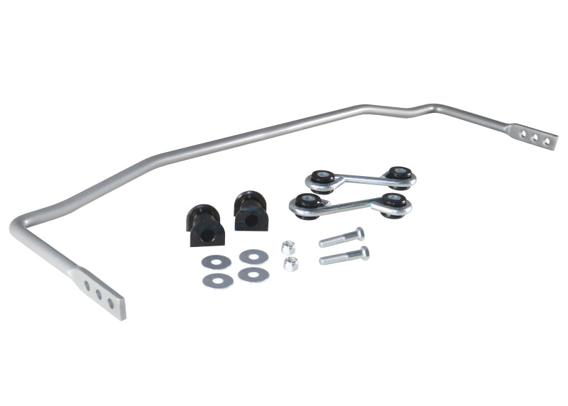 WL Sway Bars - Rear - Whiteline 5/83-3/91 BMW 3 Series E30 318/320/323/325 Rear 16mm Adj Heavy Duty Swaybar