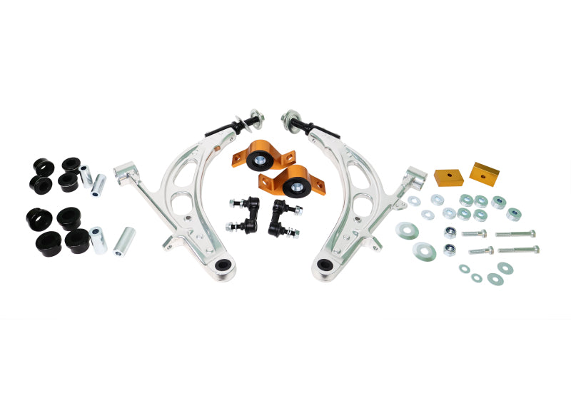 WL Control Arms - Front - Whiteline 93-07 Subaru Impreza Front Lower Street Performance Alloy Control Arm Kit