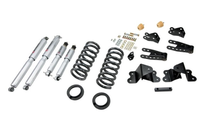 BT Lower Kit w SP Shocks - Belltech LOWERING KIT WITH SP SHOCKS