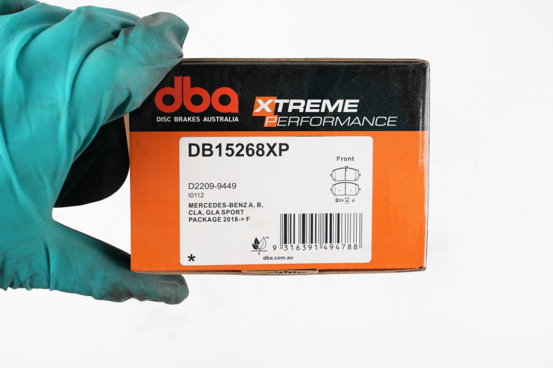 DBA XP Performance Brake Pads - DBA 2020+ Mercedes-Benz CLA45 AMG XP Performance Front Brake Pads