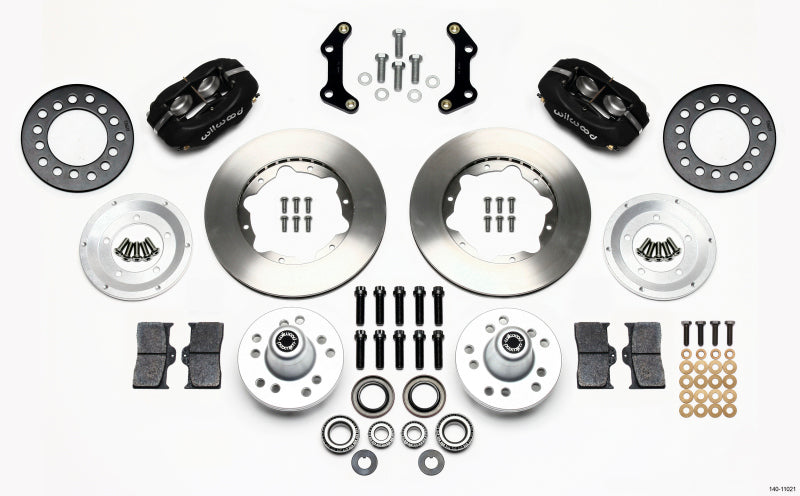 WIL Dynalite Brake Kit - Wilwood Forged Dynalite Front Kit 11.00in 70-72 CDP B & E Body-Disc