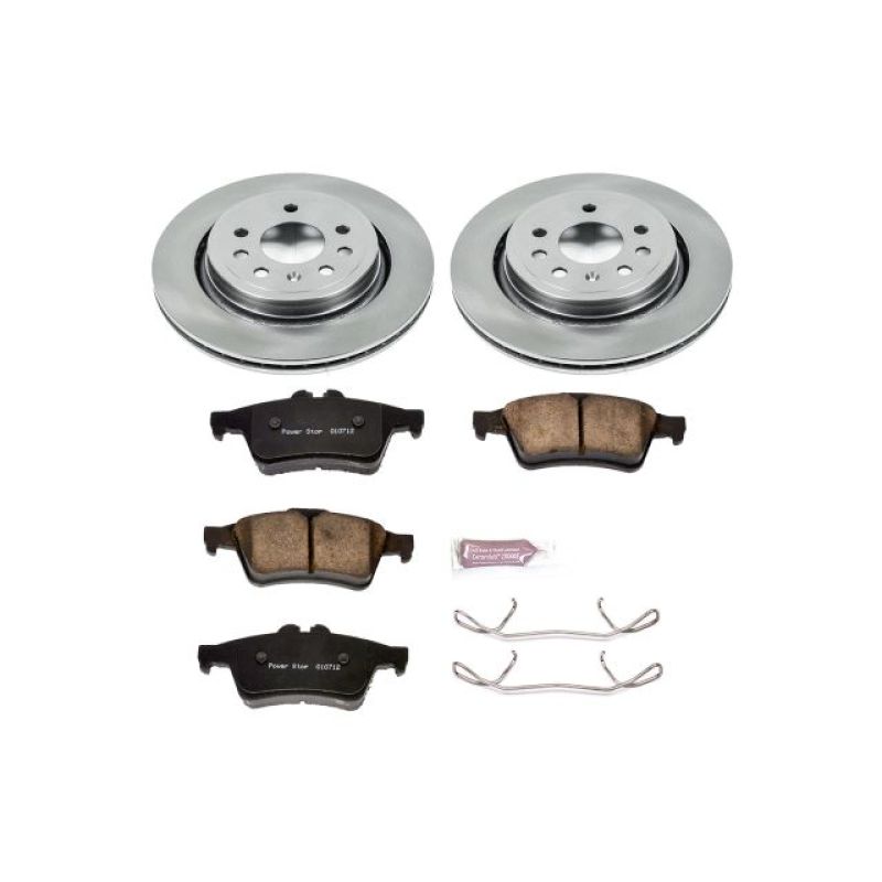 PSB Autospecialty Kit - Power Stop 03-11 Saab 9-3 Rear Autospecialty Brake Kit