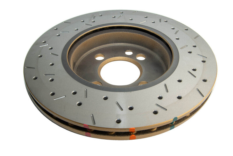 DBA 4000 Slot&Drill Rotors - DBA 07-09 Mini Cooper (exc. John Cooper works Brake kit) Front Drilled & Slotted 4000 Series Rotor