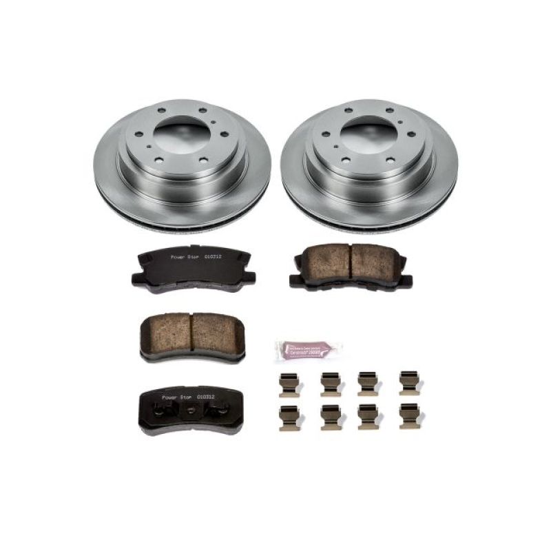 PSB Autospecialty Kit - Power Stop 01-06 Mitsubishi Montero Rear Autospecialty Brake Kit