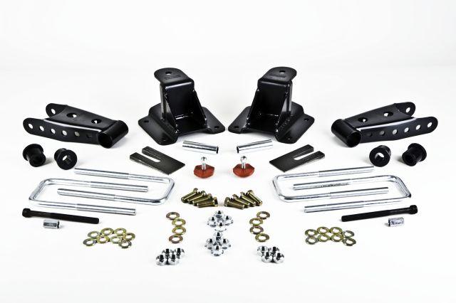 BT Shackle Kit - Belltech SHACKLE AND HANGER KIT 94-00 Dodge RAM 3500 4inch
