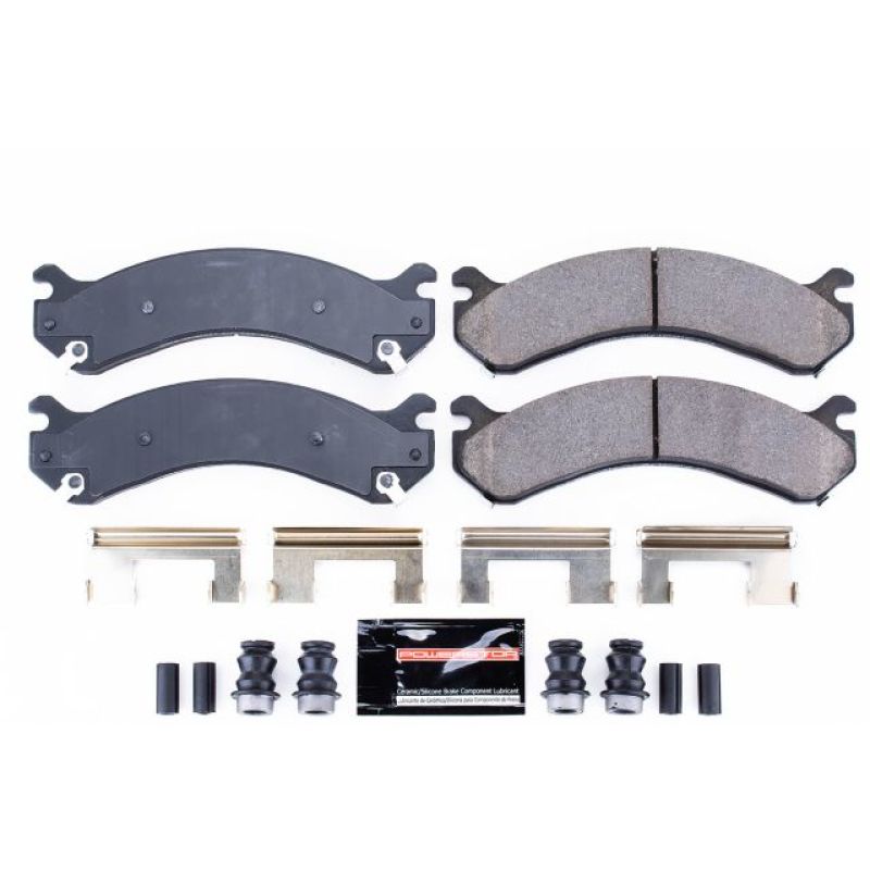 PSB Z23 Evolution Brake Pads - Power Stop 01-06 Chevrolet Silverado 3500 Rear Z23 Evolution Sport Brake Pads w/Hardware