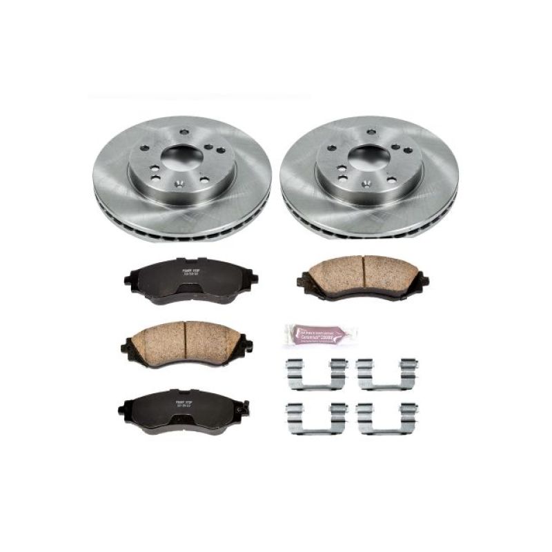 PSB Autospecialty Kit - Power Stop 99-02 Daewoo Leganza Front Autospecialty Brake Kit