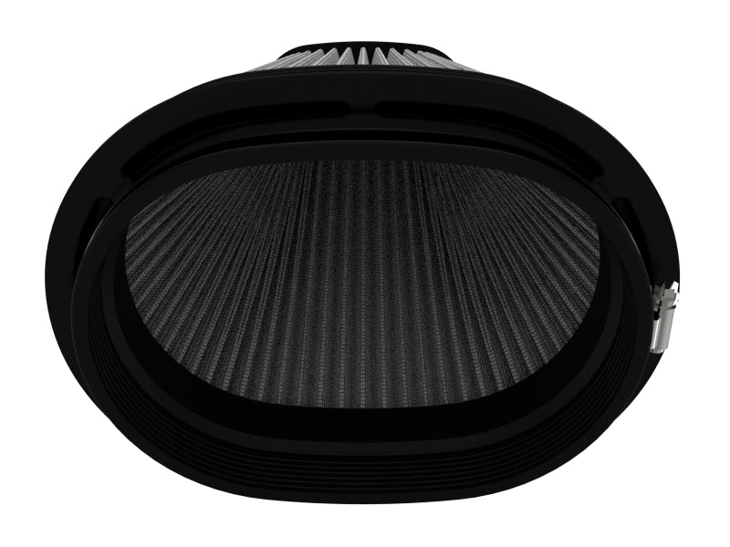 AFE Universal Pro Dry S Filter - aFe Magnum FLOW Air Filter Pro DRY S (7-3/4x5-3/4in) F x (9x7in) B x (6x2-3/4in) T x (9-1/2in) H