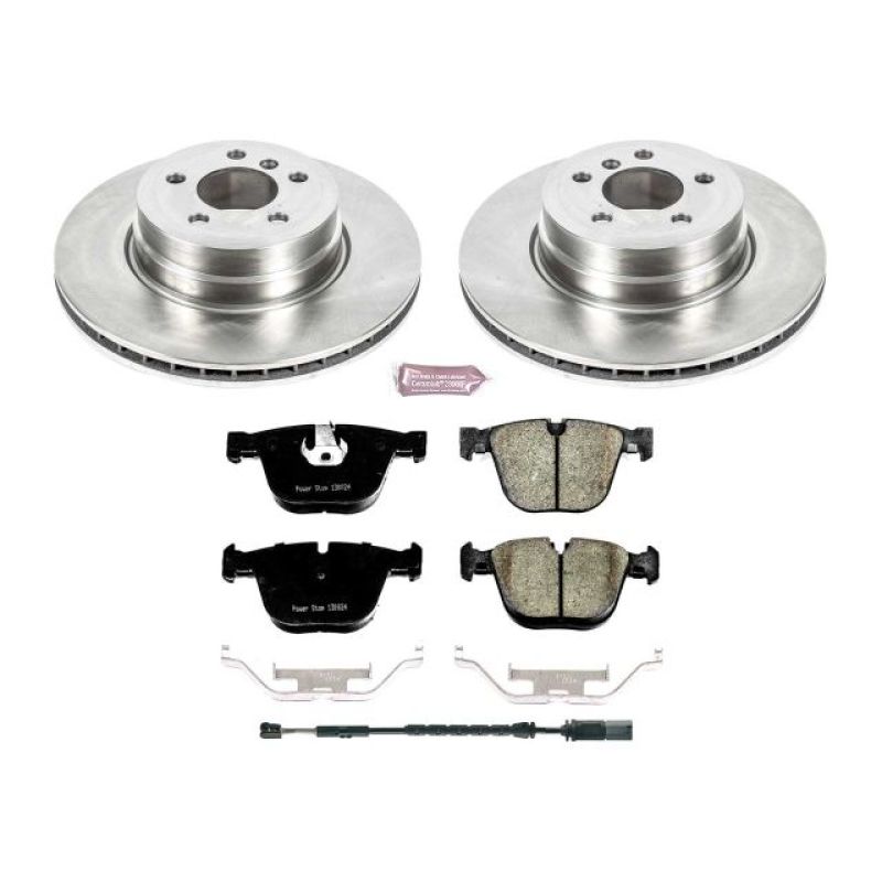 PSB Autospecialty Kit - Power Stop 16-18 BMW X5 Rear Autospecialty Brake Kit