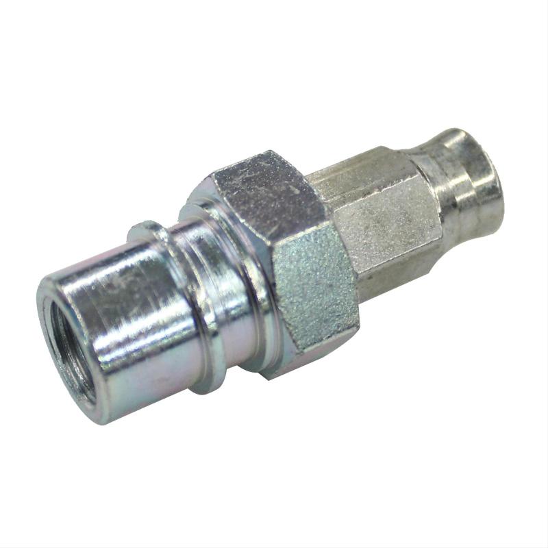 FRA Steel Brake Adapters - Fragola -3AN Hose End x 10 x 1.0 I.F. Tubing Adapter
